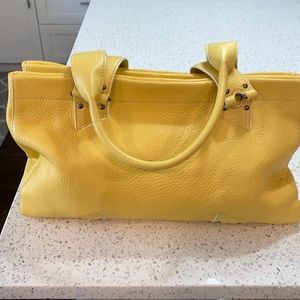 Cole Haan yellow bag